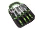 5-Piece Garden Tool Set with Bag DIVO, Black-Green