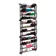 ModernHome PJJWMSR003 BLACK pie durvīm karināms apavu organizators, melns