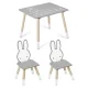 Bērnu galds ar diviem krēsliem Ricokids RC-847 Bunny | Kids Table with Two Chairs