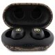 Bezvadu austiņas Guess 4G Metal TWS Bluetooth ENC, brūnas