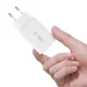 Сетевое зарядное устройство Tech-Protect NC45W-GAN 2xUSB-C 45W, белое