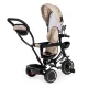 Трехколесный велосипед Ecotoys JM-066-9 с поворотным сиденьем, бежевый