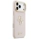 Guess Grained Big 4G & Stand Camera Phone Case Cover iPhone 17 Pro Max - Pink