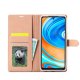 Xiaomi Redmi Note 9 Pro / 9s / Max FORWENW F1 Leather Wallet Book Case Cover, Rose Gold | Telefona Vāciņš Maciņš...