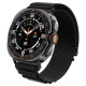 Нейлоновый ремешок Spigen WBF1 для Samsung Galaxy Watch Ultra 47mm, черный