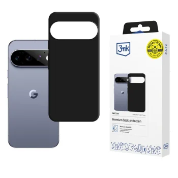 Google Pixel 11 / 11 Pro 3MK Matt Case Cover, Black | Matēts Telefona Maciņš Vāks Apvalks Bampers