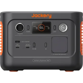 Jackery Explorer 240 v2 portatīvā uzlādes stacija 256Wh