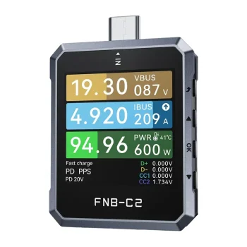 USB-тестер FNIRSI FNB-C2 240 Вт PD 3.1