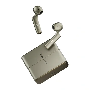TimeKettle W4 Plus TWS Translation Earbuds, Gold