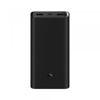 Xiaomi Mi Portable Power Bank 50W, 20000mAh, Black | Pārnēsājams Ārējais Portatīvais Akumulators Lādētājs