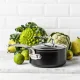 GreenPan Barcelona Pro Saucepan 20cm 3.1L, Black