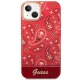 Guess чехол для iPhone 14 Plus Bandana Paisley красный
