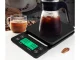 Digitālie virtuves kafijas svari ar taimeri un taru 5 kg x 0,1 g, melni