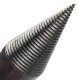 Tapered wood splitting drill bit