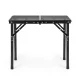 Multigarden Folding Camping Table 60x40 cm, Black