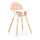 Ecotoys HA-004 PINK 2-in-1 bērnu barošanas krēsliņš, rozā