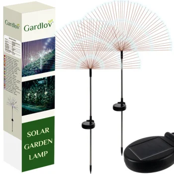 Gardlov 00025477 dārza solārās lampas, 2 gab., auksti balta gaisma