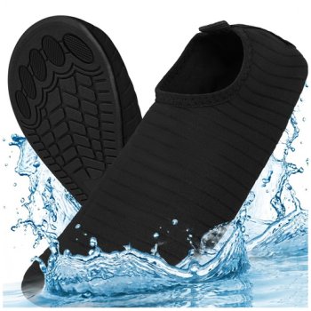 Аквашузы для плавания размер 41 Trizand, черный