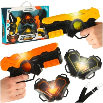 Игровой набор Laser Tag с 2 пистолетами и 2 мишенями KX3641