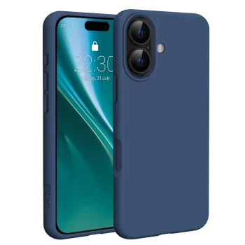 Etteri Silicone Mag vāciņš Apple iPhone 17, tumši zils