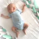 Бортик в кроватку Ricokids 2 м, мятно-серый