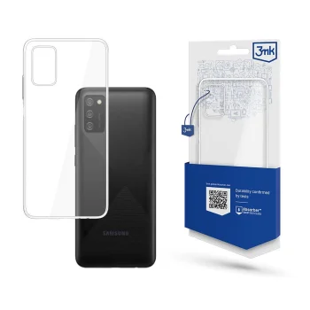 Caurspīdīgs vāciņš Samsung Galaxy A03s 4G telefonam, 3mk Clear Case