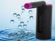 Electric Water Pump USB Foldable Dispenser for Bottles, Black