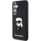 Karl Lagerfeld Samsung Galaxy S24 Plus Case 3D Rubber Ikonik, Black