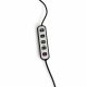Profesionāla pusmēness LED kosmētiskā lampa 36W 75cm, melna