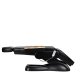 Sillon Lux 273b Electric Beauty Chair with 3 Motors and Stool 304, Black