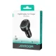 Joyroom JR-CCD04 30W automašīnas lādētājs ar 3 portiem un displeju, melns
