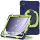 Samsung Galaxy Tab A9+ Plus (SM-X210, X215, X216B) Tech-Protect X-Armor Hard Case Cover, Navy Blue and Green |...