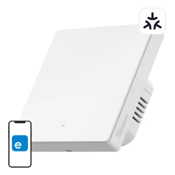 Viedais sienas slēdzis SONOFF M5-1C-86W 1 kanāls Matter WiFi
