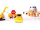 Interactive Airplane with Construction Vehicles, Sound and Light