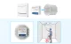 1-канальный умный модуль выключателя ZigBee Avatto LZWSM16-W1 без нейтрали,...