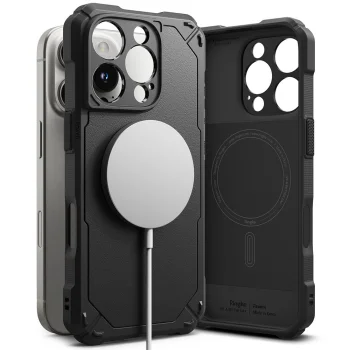 Ringke iPhone 16 Pro Max vāciņš Rugged Gear MagSafe, melns