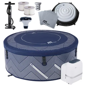 MSpa Naval 6-Person Inflatable Hot Tub with WiFi Control
