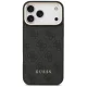 Чехол Guess 4G с кошельком MagSafe для iPhone 17 Pro Max — черный