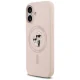 Чехол Karl Lagerfeld для iPhone 17 Silicone Karl&Choupette MagSafe, розовый