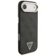 Чехол Guess 4G Triangle Logo MagSafe для iPhone Air, черно-золотой