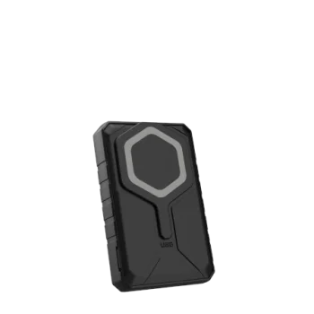 UAG Rugged 10K 10000 mAh MagSafe Powerbank ar 10W statīvu + kabelis - titāna krāsā | with Stand Cable Titanium