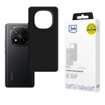 Чехол 3mk Matt Case Pro для Xiaomi Redmi Note 14 Pro+, матовый черный
