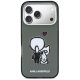 Karl Lagerfeld Karl & Choupette задняя MagSafe накладка для iPhone 17 Pro Max – чёрная