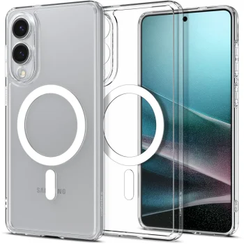 Spigen Samsung Galaxy S25 Edge vāciņš Ultra Hybrid Mag, caurspīdīgs