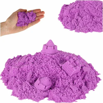 Kinētiskās Smiltis, 1 kg, Violetās | Kinetic Magic Sand Purple