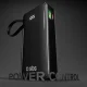Внешний аккумулятор Sbs 10000 mAh 20W со встроенным кабелем USB-C, черный