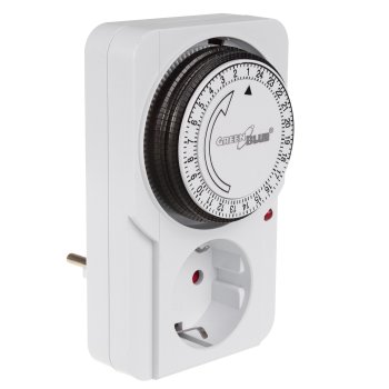 GreenBlue GB360 F Mechanical Timer, 48 Programs, 16A, White