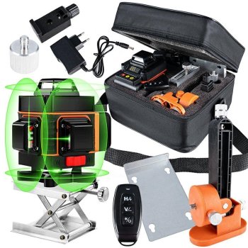 Pašizlīdzinošs lāzera līmeņrādis Carruzzo 4D 16 līniju 360°