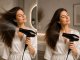 Hair Dryer 2200W with 3 Temperature Settings and Ionization, Black
