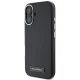 Чехол Karl Lagerfeld для iPhone 16 Plus FW Metal Plate MagSafe, черный
